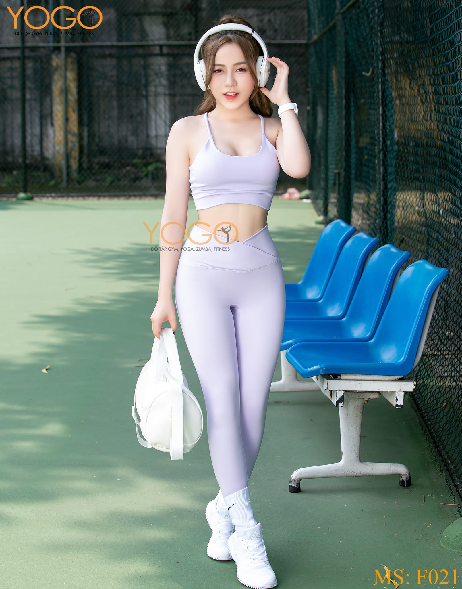 Bo-do-tap-gym-nu-tay-coc-quan-dai-F021-7 Bộ đồ tập gym nữ tay cộc quần dài F021