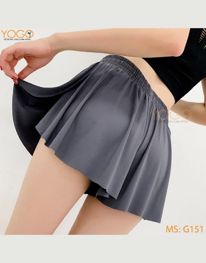 Quần tập Gym nữ giả váy G151