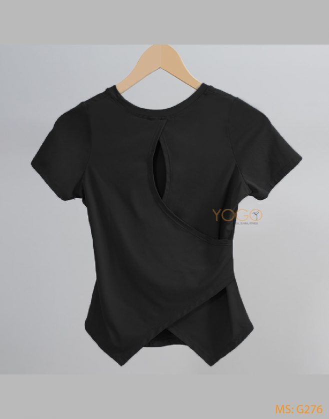 Áo tập Gym nữ xẻ sau lưng G276