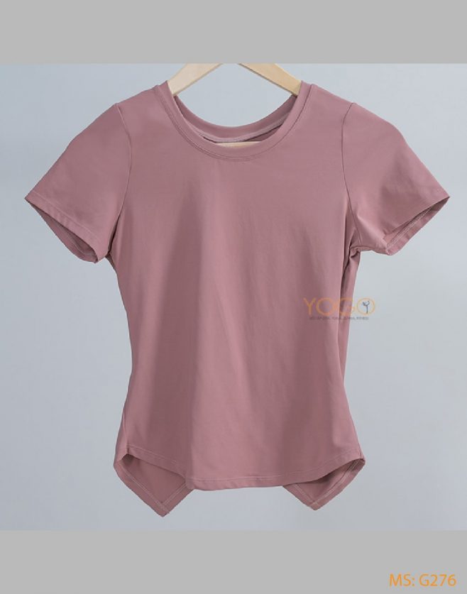 Áo tập Gym nữ xẻ sau lưng G276